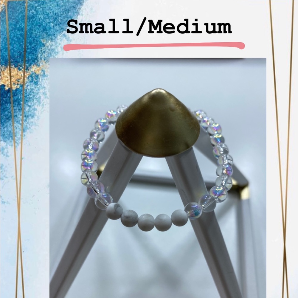Clear Marble Bracelet